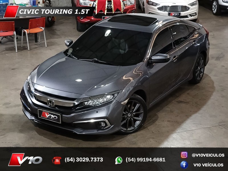 civic 1.5 16v touring turbo gasolina 4p automatico 2020 caxias do sul