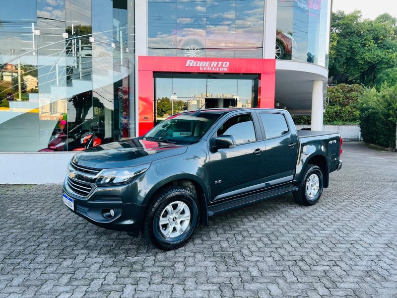s10 2.5 lt 4x4 cd 16v flex 4p automatico 2018 bento goncalves