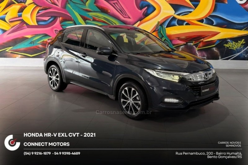 hr v 1.8 16v flex exl 4p automatico 2021 bento goncalves