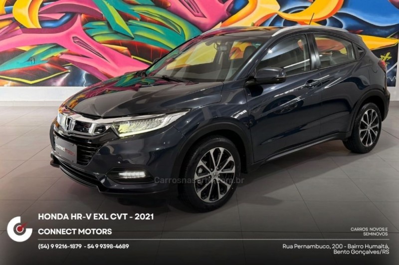 HR-V 1.8 16V FLEX EXL 4P AUTOMÁTICO - 2021 - BENTO GONçALVES