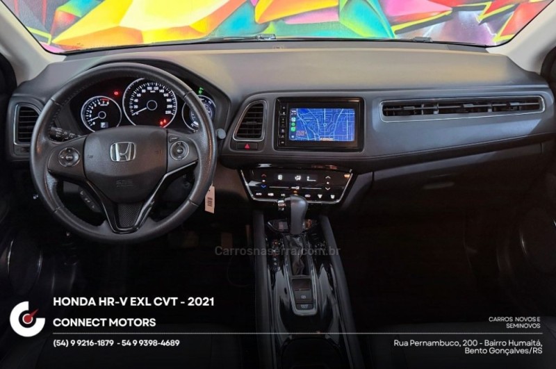 HR-V 1.8 16V FLEX EXL 4P AUTOMÁTICO - 2021 - BENTO GONçALVES