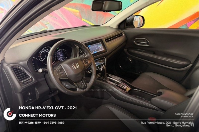 HR-V 1.8 16V FLEX EXL 4P AUTOMÁTICO - 2021 - BENTO GONçALVES