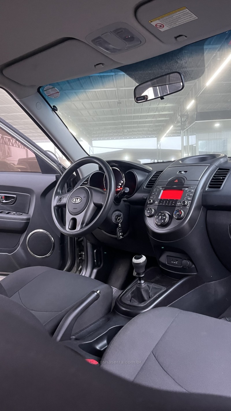 SOUL 1.6 EX 16V FLEX 4P MANUAL - 2011 - CAXIAS DO SUL