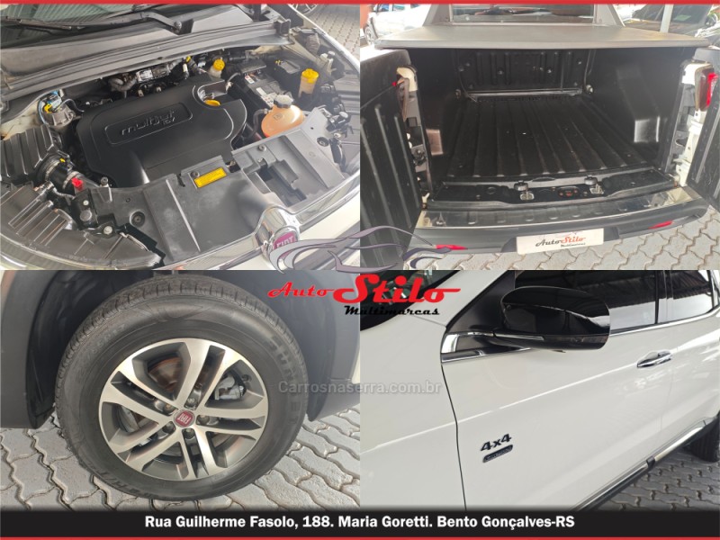 TORO 2.0 16V TURBO DIESEL VOLCANO AT9 4X4 AUTOMÁTICO - 2018 - BENTO GONçALVES