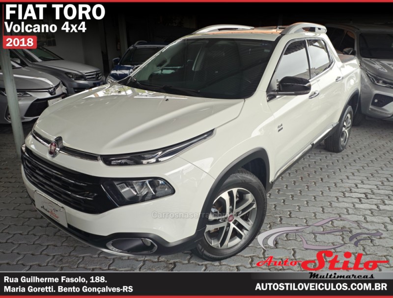 toro 2.0 16v turbo diesel volcano at9 4x4 automatico 2018 bento goncalves