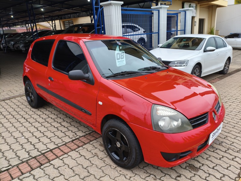 CLIO 1.0 AUTHENTIQUE 16V HI-FLEX 2P MANUAL - 2008 - BOM PRINCíPIO