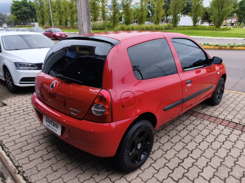 CLIO 1.0 AUTHENTIQUE 16V HI-FLEX 2P MANUAL - 2008 - BOM PRINCíPIO