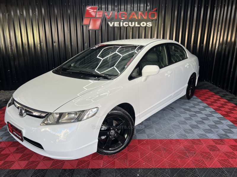 civic 1.8 lxs 16v gasolina 4p manual 2008 caxias do sul