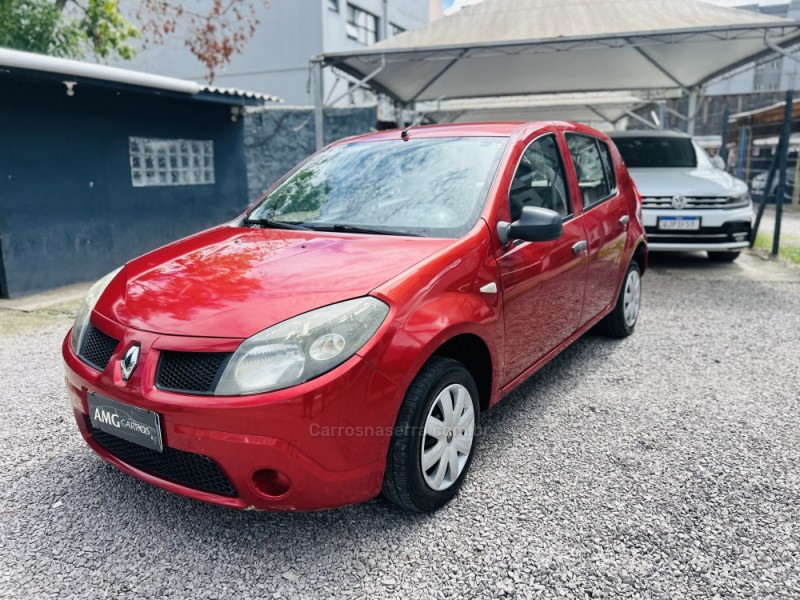 sandero 1.0 authentique 16v flex 4p manual 2011 caxias do sul
