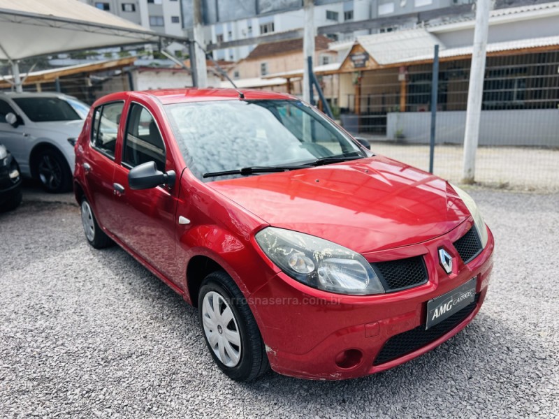 SANDERO 1.0 AUTHENTIQUE 16V FLEX 4P MANUAL - 2011 - CAXIAS DO SUL
