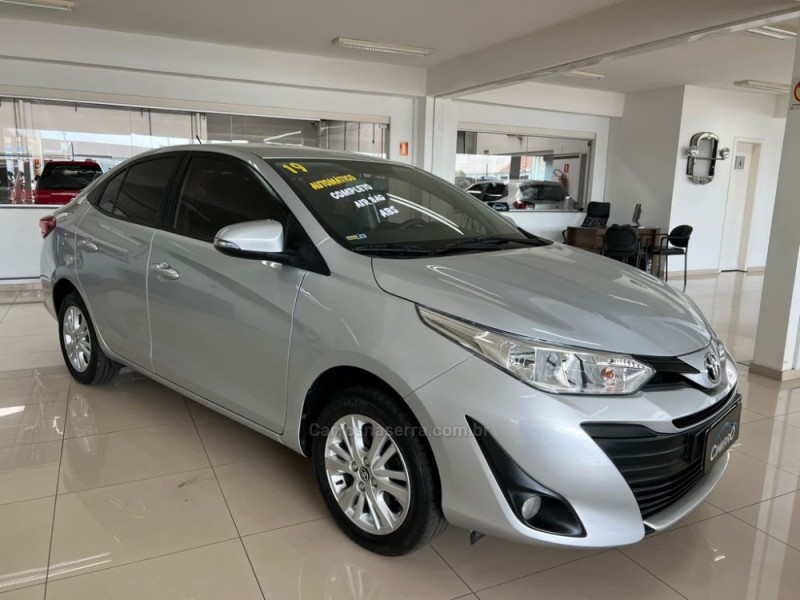 yaris 1.5 xl sedan 16v flex 4p automatico 2019 taquara