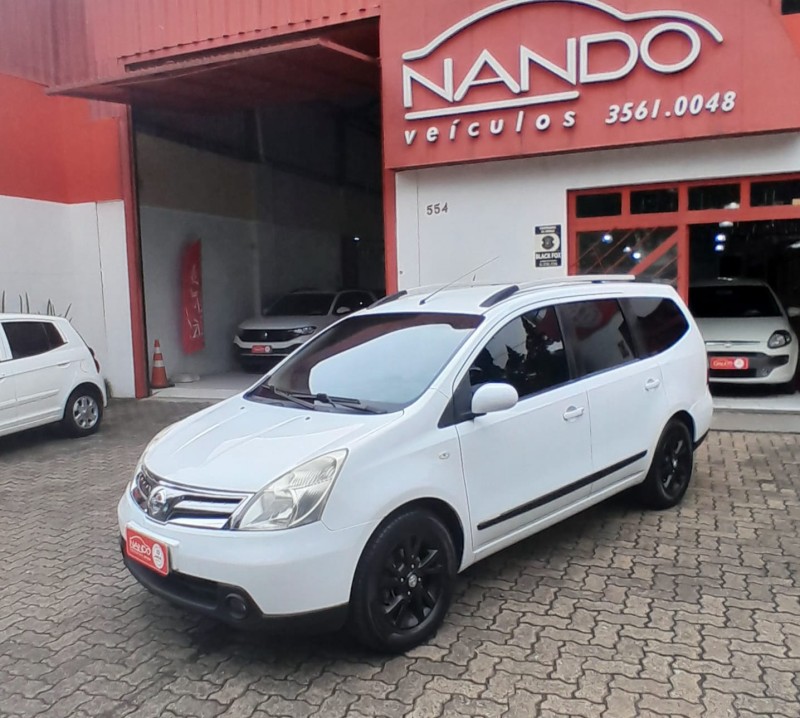 grand livina 1.8 sl 16v flex 4p automatico 2013 estancia velha