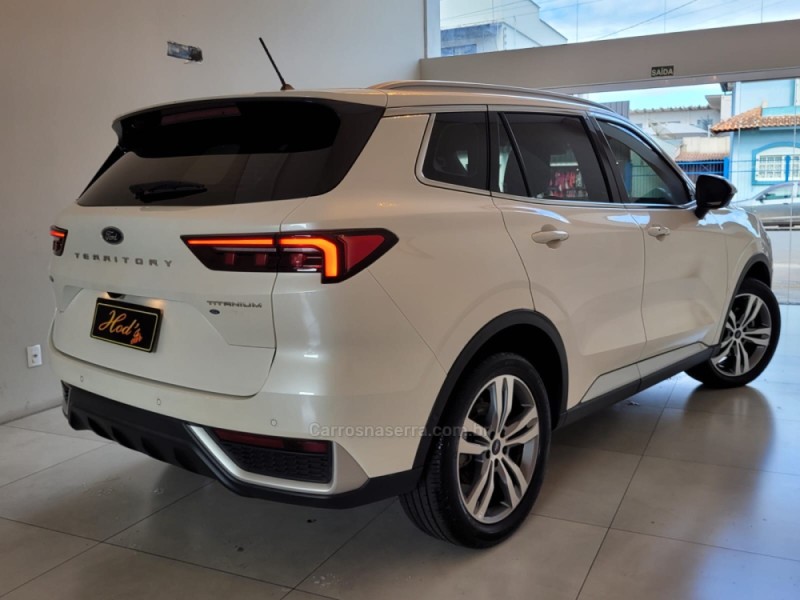 TERRITORY 1.5 GTDI ECOBOOST TITANIUM 16V GASOLINA 4P AUTOMÁTICO - 2025 - CANELA