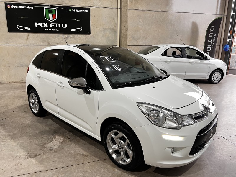 C3 1.6 EXCLUSIVE 16V FLEX 4P AUTOMÁTICO - 2017 - CAXIAS DO SUL