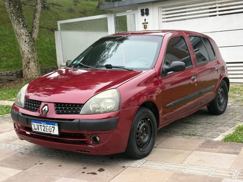 clio 1.0 authentique 16v gasolina 2p manual 2005 farroupilha