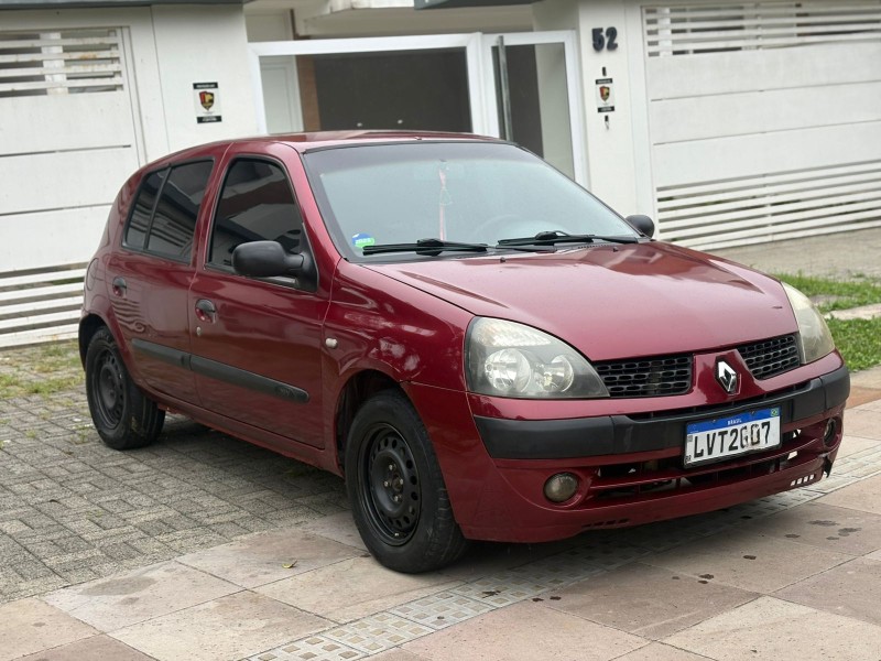 CLIO 1.0 AUTHENTIQUE 16V GASOLINA 2P MANUAL - 2005 - FARROUPILHA