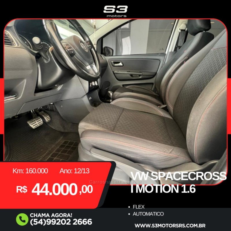 SPACE CROSS 1.6 MI 8V FLEX 4P AUTOMATIZADO - 2013 - CAXIAS DO SUL