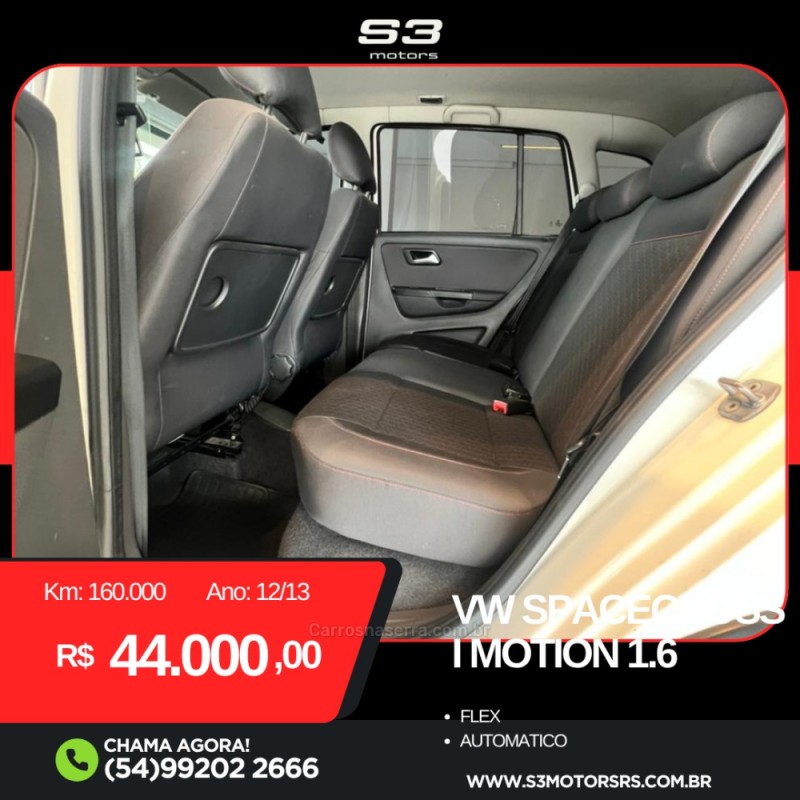 SPACE CROSS 1.6 MI 8V FLEX 4P AUTOMATIZADO - 2013 - CAXIAS DO SUL