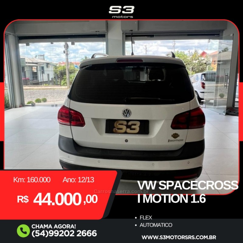 SPACE CROSS 1.6 MI 8V FLEX 4P AUTOMATIZADO - 2013 - CAXIAS DO SUL