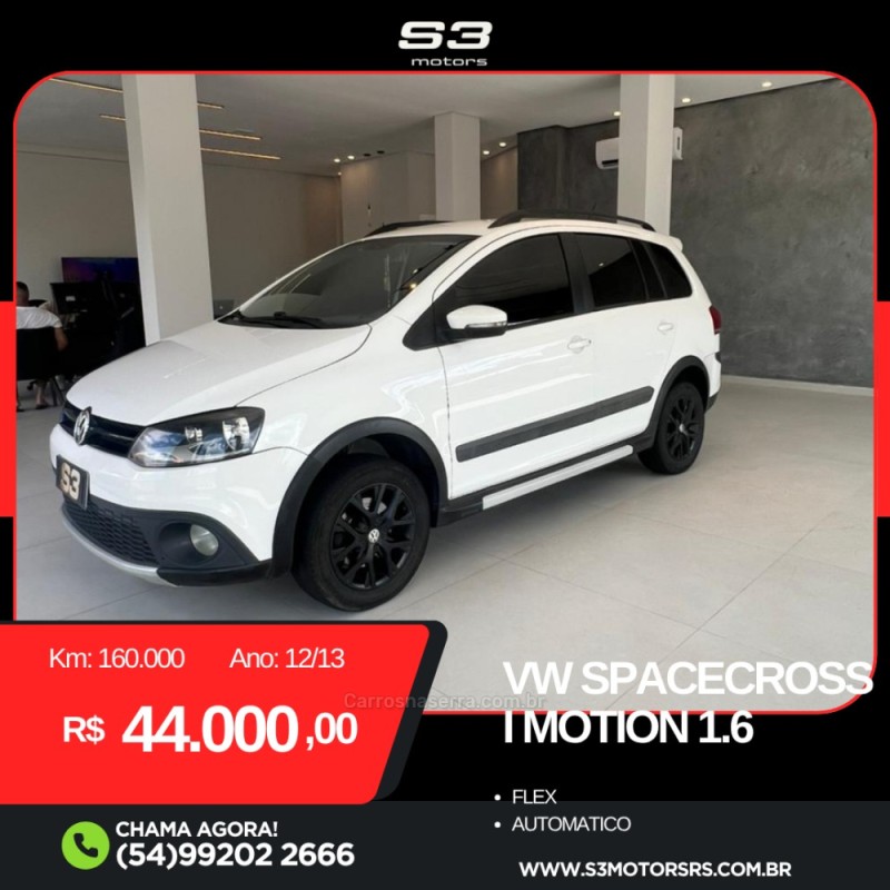SPACE CROSS 1.6 MI 8V FLEX 4P AUTOMATIZADO - 2013 - CAXIAS DO SUL