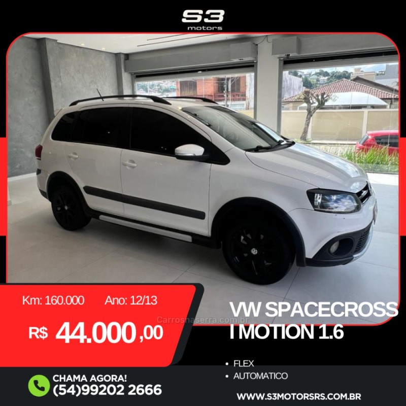 space cross 1.6 mi 8v flex 4p automatizado 2013 caxias do sul