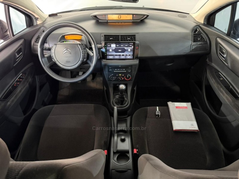 C4 1.6 GLX 16V FLEX 4P MANUAL - 2011 - NOVA PRATA