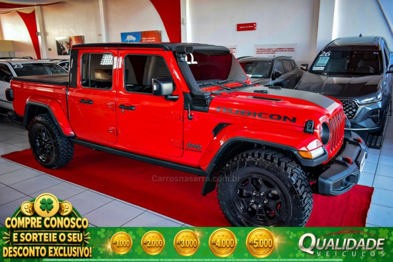gladiator 3.6 rubicon v6 4x4 4p gasolina automatico 2022 santa cruz do sul