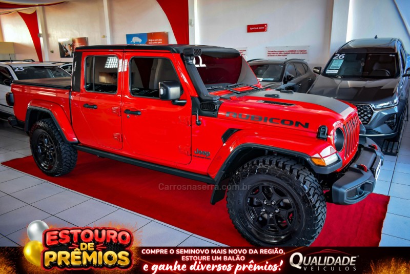 GLADIATOR 3.6 RUBICON V6 4X4 4P GASOLINA AUTOMÁTICO - 2022 - SANTA CRUZ DO SUL