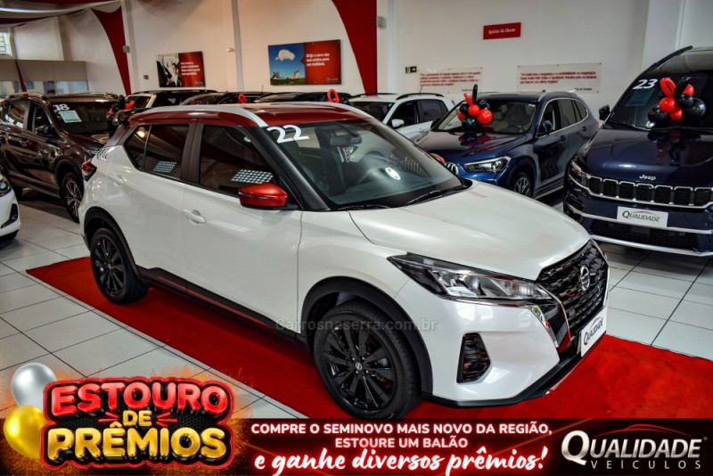 kicks 1.6 xplay 16v flex 4p automatico 2022 santa cruz do sul