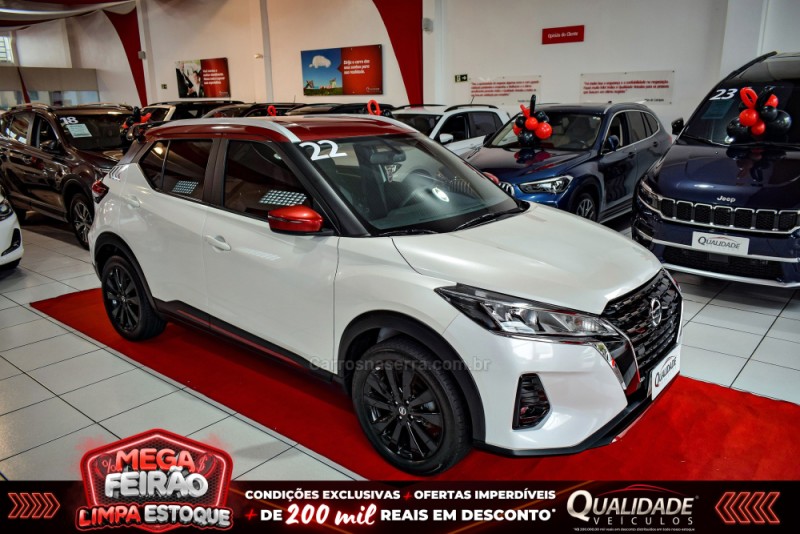 kicks 1.6 xplay 16v flex 4p automatico 2022 santa cruz do sul