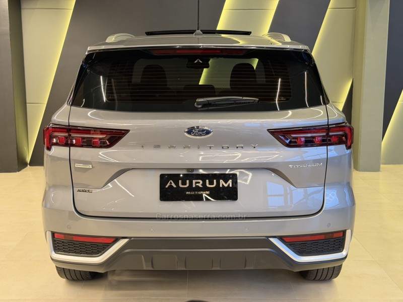 TERRITORY 1.5 GTDI ECOBOOST TITANIUM 16V GASOLINA 4P AUTOMÁTICO - 2025 - CAXIAS DO SUL