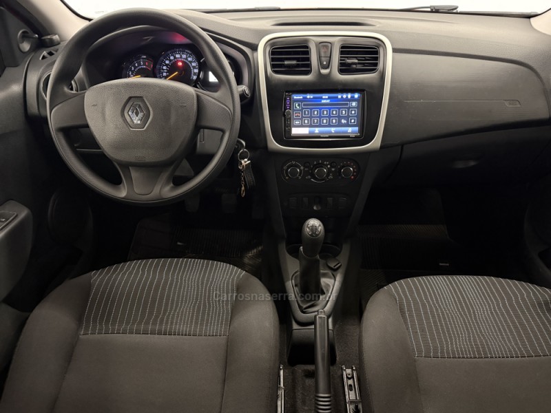 SANDERO 1.0 AUTHENTIQUE 12V FLEX 4P MANUAL - 2017 - CAXIAS DO SUL