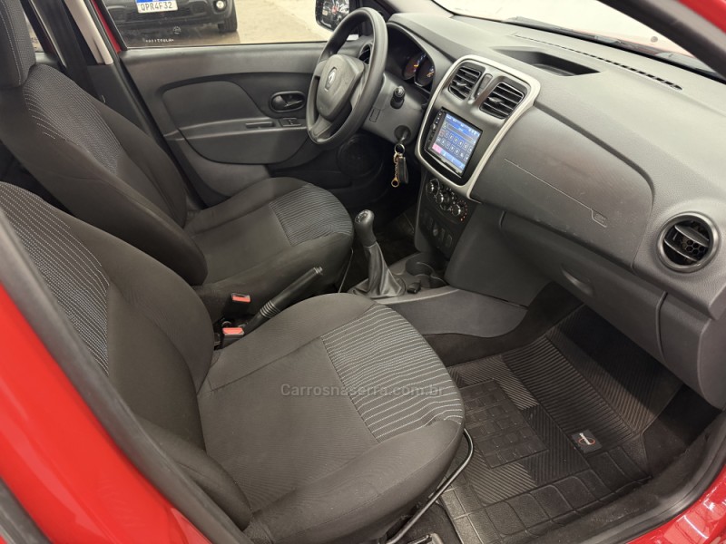 SANDERO 1.0 AUTHENTIQUE 12V FLEX 4P MANUAL - 2017 - CAXIAS DO SUL