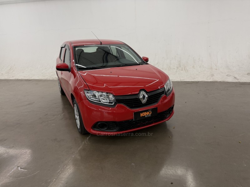 sandero 1.0 authentique 12v flex 4p manual 2017 caxias do sul