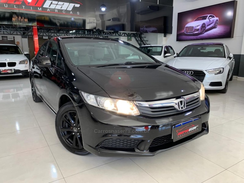 civic 1.8 lxs 16v flex 4p automatico 2014 novo hamburgo