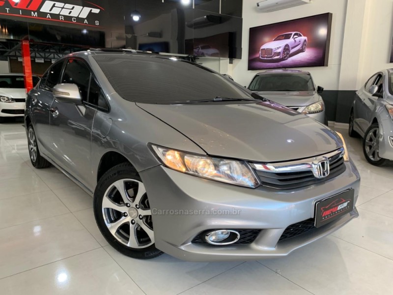 civic 1.8 exs 16v flex 4p automatico 2013 novo hamburgo
