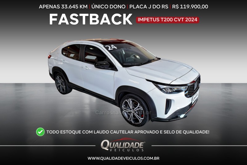 fastback 1.0 impetus 200 turbo flex 4p automatico 2024 santa cruz do sul