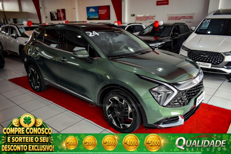 sportage 1.6 ex prestige mhev 4p hibrido automatico 2024 santa cruz do sul