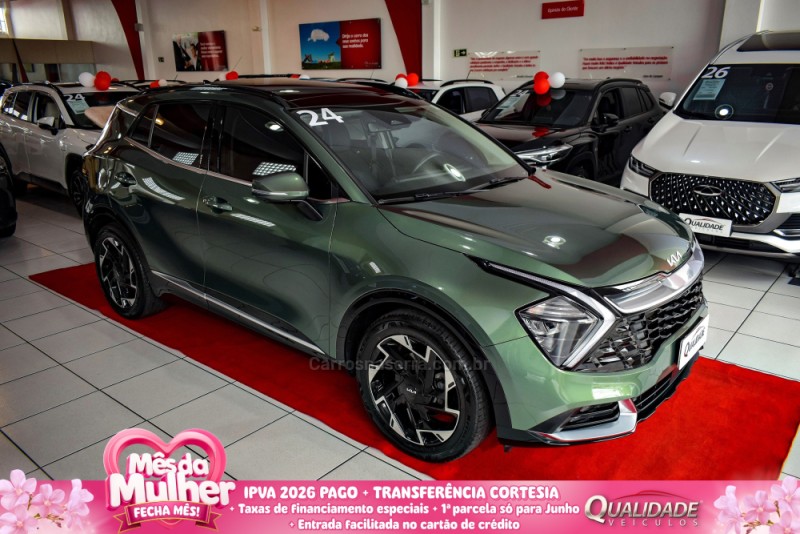 sportage 1.6 ex prestige mhev 4p hibrido automatico 2024 santa cruz do sul