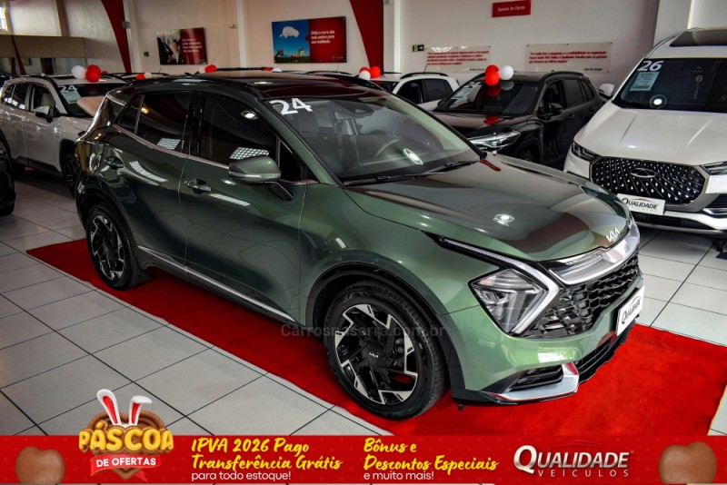 sportage 1.6 ex prestige mhev 4p hibrido automatico 2024 santa cruz do sul