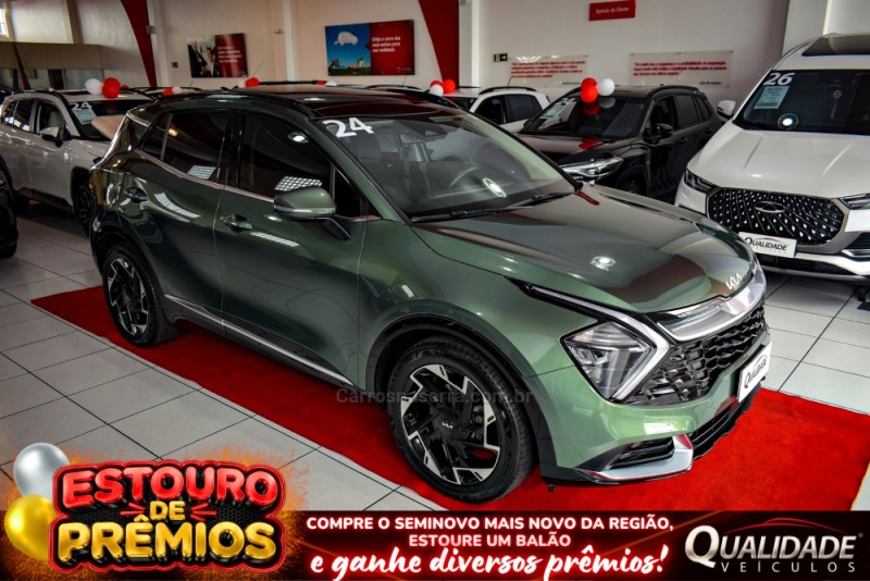sportage 1.6 ex prestige mhev 4p hibrido automatico 2024 santa cruz do sul