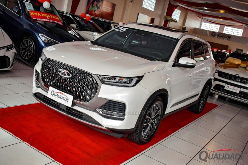 TIGGO 1.6 8 PRO TGDI GASOLINA 4P AUTOMÁTICO - 2026 - SANTA CRUZ DO SUL