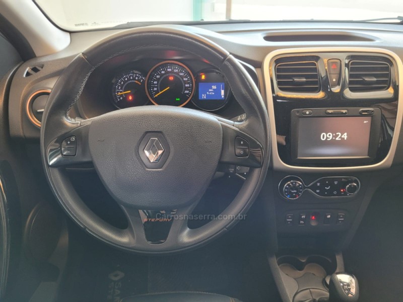 SANDERO 1.6 STEPWAY 8V FLEX 4P AUTOMATIZADO - 2018 - CANELA