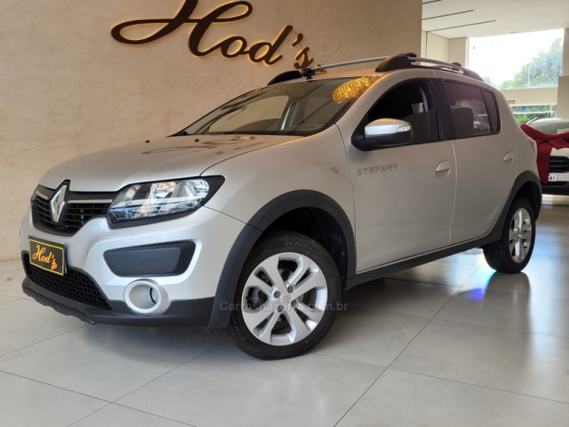 SANDERO 1.6 STEPWAY 8V FLEX 4P AUTOMATIZADO - 2018 - CANELA