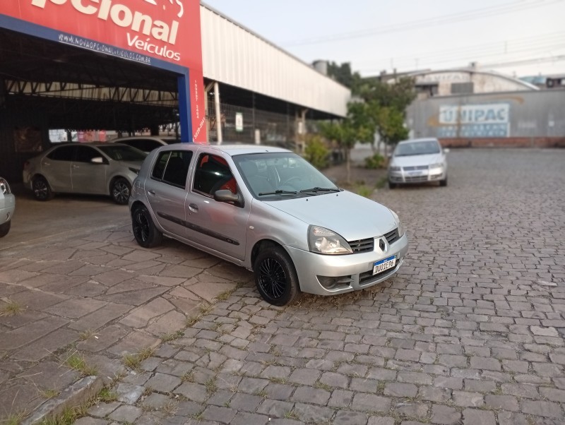 CLIO 1.0 AUTHENTIQUE 16V HI-FLEX 4P MANUAL - 2007 - CAXIAS DO SUL