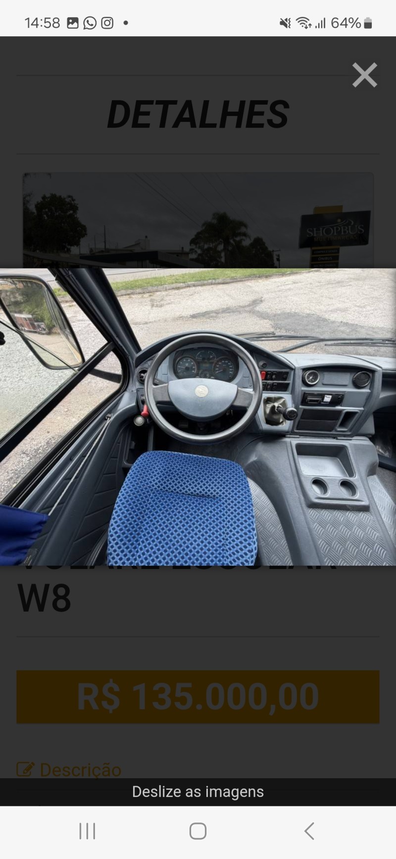 VOLARE ESCOLAR W8 - 2009 - CAXIAS DO SUL