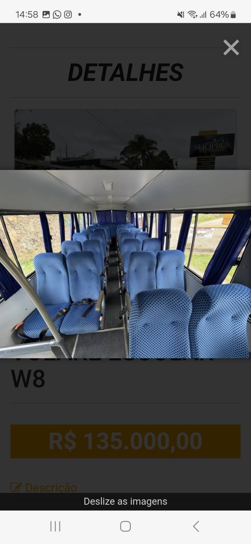 VOLARE ESCOLAR W8 - 2009 - CAXIAS DO SUL