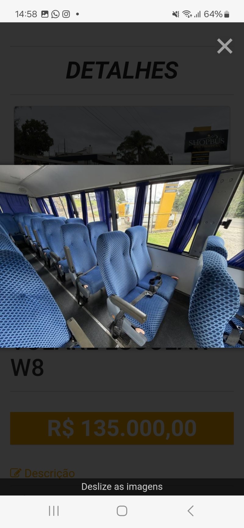 VOLARE ESCOLAR W8 - 2009 - CAXIAS DO SUL