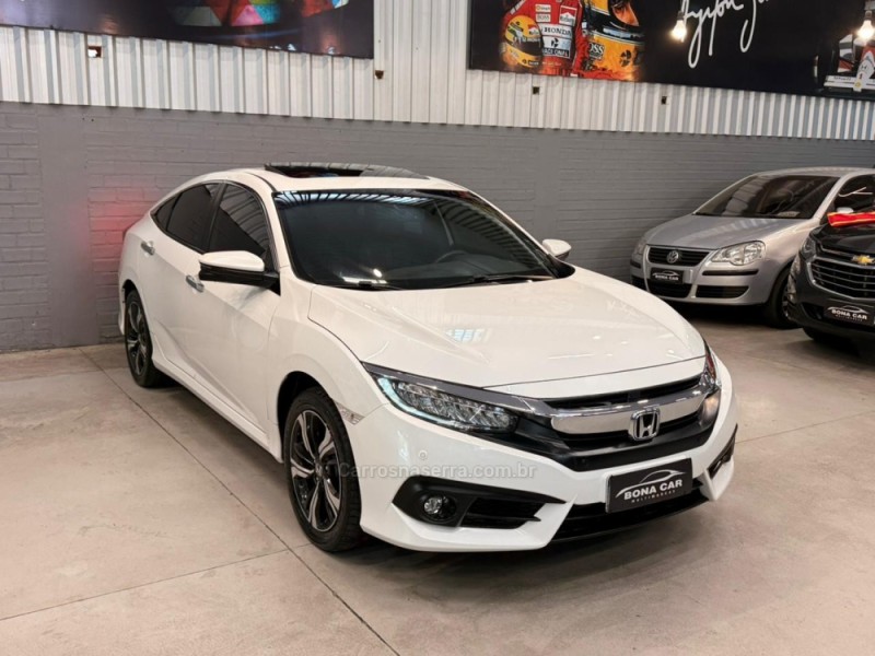CIVIC 1.5 16V TOURING TURBO GASOLINA 4P AUTOMÁTICO - 2019 - CAXIAS DO SUL
