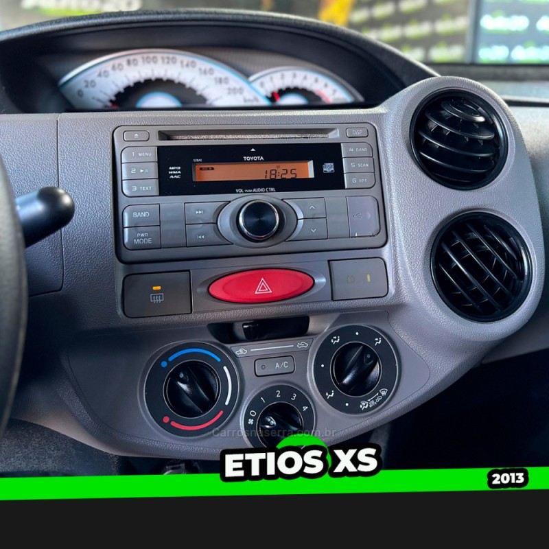ETIOS 1.5 XS 16V FLEX 4P MANUAL - 2013 - TAQUARA